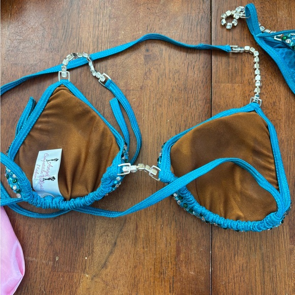 Angel Competition Bikini Aqua blue - Picture 7 of 17